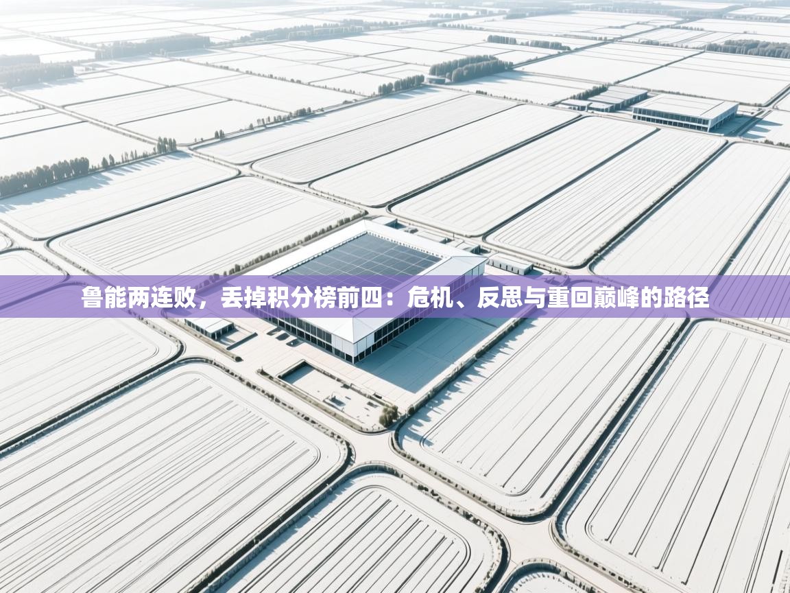 鲁能两连败，丢掉积分榜前四：危机、反思与重回巅峰的路径  第2张